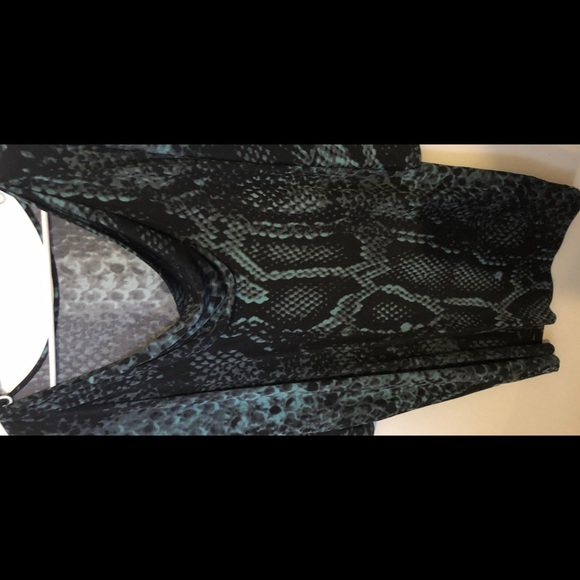 Dress with Python pattern. - Picture 2 of 2